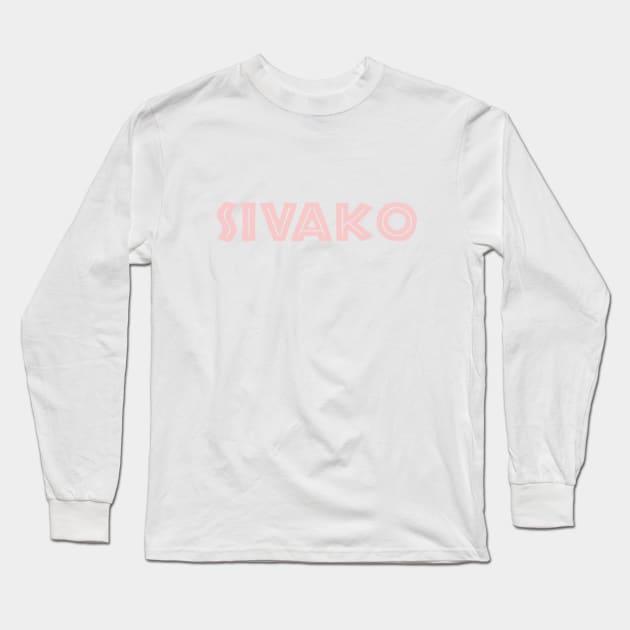 Millennial Pink Sivako Long Sleeve T-Shirt by FandomTrading